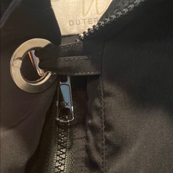 Studio Works Black Utility Rain Jacket | Size Small | Zip & Toggle | Chic & Func - Picture 7 of 11